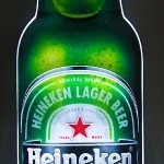 Display Garrafa Heineken