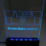 Display Like and Take