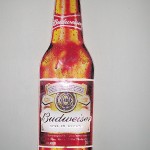 Display Garrafa Budweiser